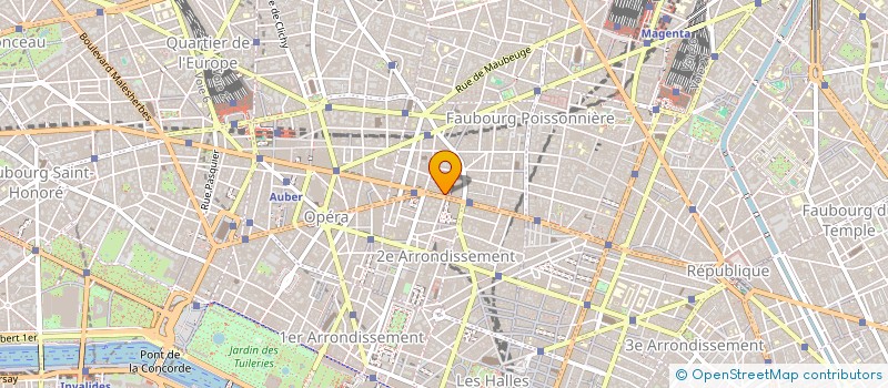 localisation de l'entreprise DROUOT ASPJ à PARIS