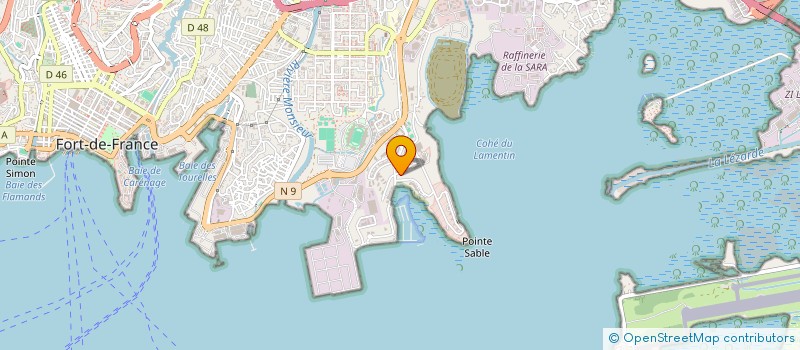 localisation de l'entreprise DROUOT NCA 191  FORT DE FRANCE