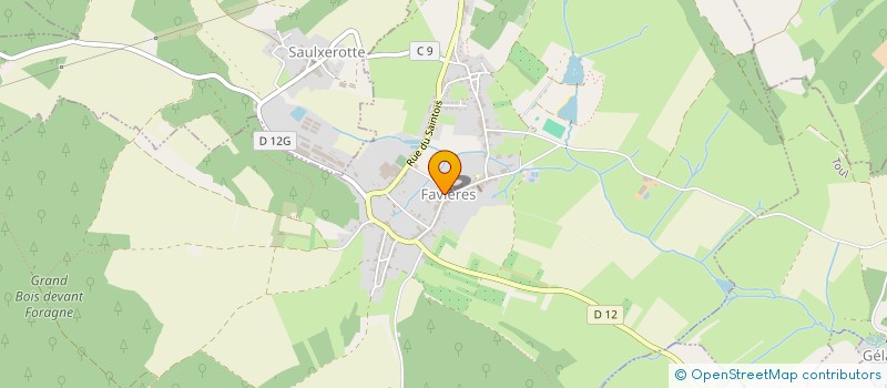 localisation de l'entreprise DROUOTBAT & ASSOCIES à FAVIERES