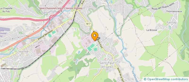 localisation de l'entreprise DROVAC  SAINT-PAUL-EN-JAREZ