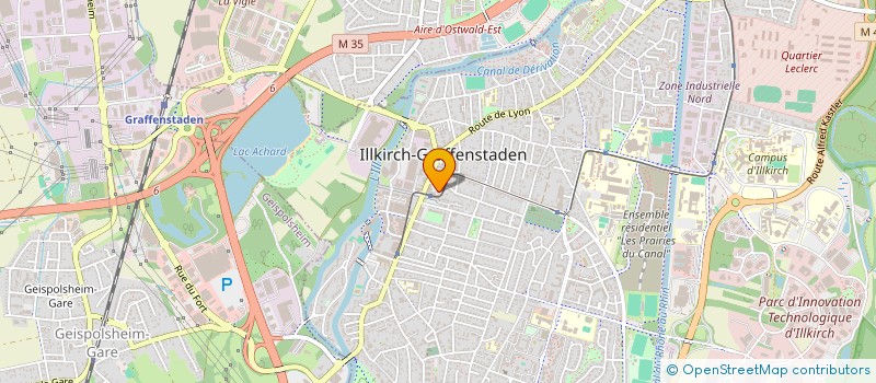 localisation de l'entreprise DROVANDI SARL  ILLKIRCH-GRAFFENSTADEN