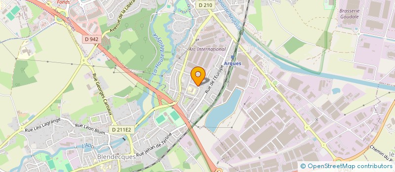 localisation de l'entreprise DROWNING IN CHAOS RECORDS  ARQUES