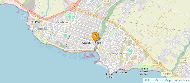 localisation de l'entreprise DROZIN HASSEN ET HASSEN OMARJEE à SAINT-PIERRE