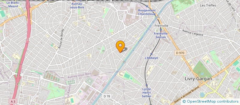 localisation de l'entreprise DRP à AULNAY-SOUS-BOIS