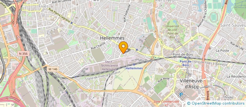 localisation de l'entreprise DRP INTERNATIONAL à LILLE