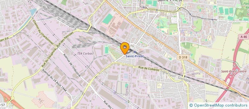 localisation de l'entreprise DRP RENT  SAINT-PRIEST