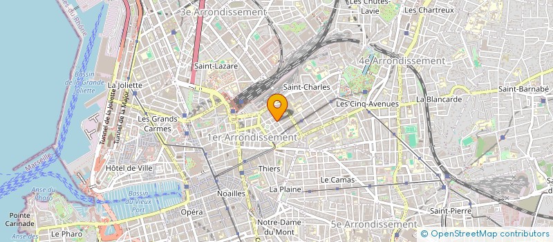 localisation de l'entreprise DRPE HOTELLERIE à MARSEILLE
