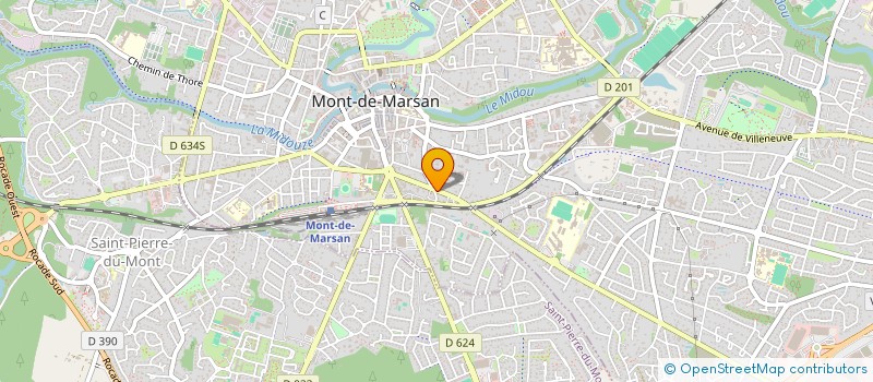 localisation de l'entreprise DRPI SERVICES à MONT-DE-MARSAN