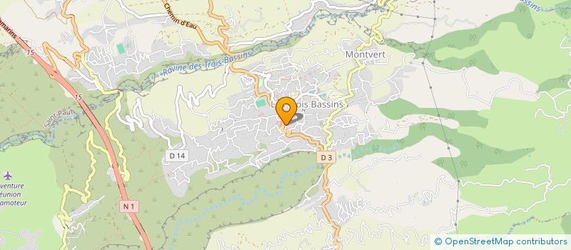 localisation de l'entreprise DRPP EURL à LES TROIS-BASSINS