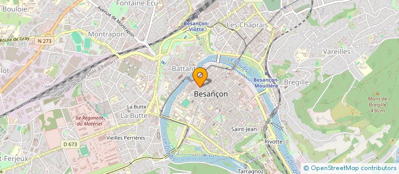 localisation de l'entreprise DRQ BESANCON à BESANCON