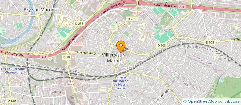 localisation de l'entreprise DRS  VILLIERS-SUR-MARNE