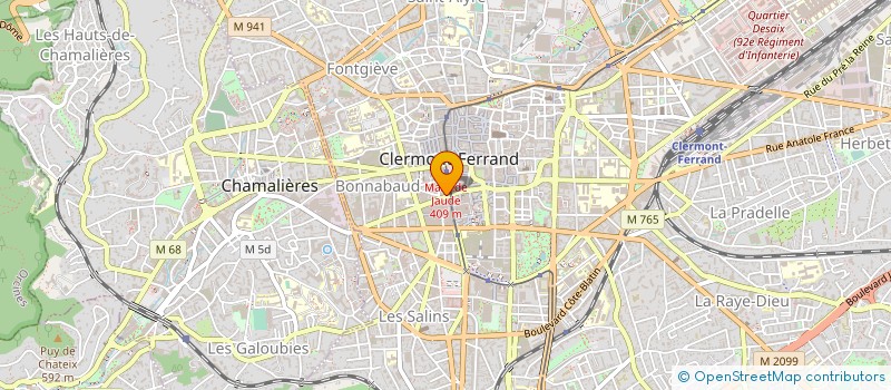 localisation de l'entreprise DRS CANQUE DUMAS GALLON PESCHE à CLERMONT-FERRAND
