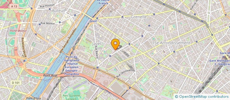 localisation de l'entreprise DRS CARRIER P & MENANTEAU JP à PARIS