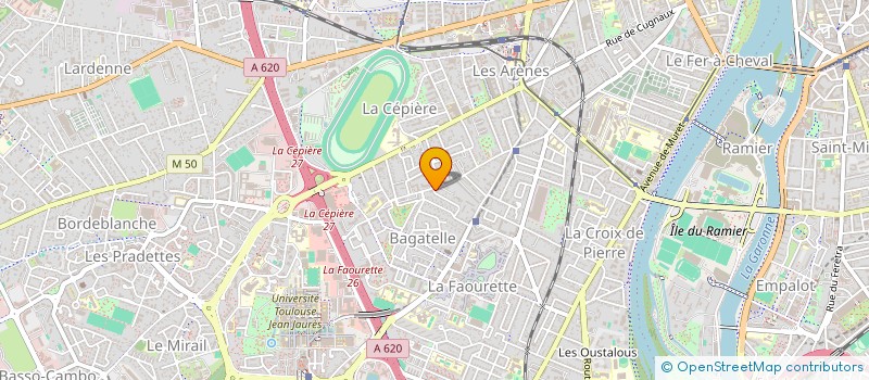 localisation de l'entreprise DRS COHEN ET FINOT à TOULOUSE