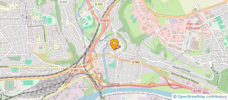 localisation de l'entreprise DRS DESCHAMPS DESHAYES  HARFLEUR