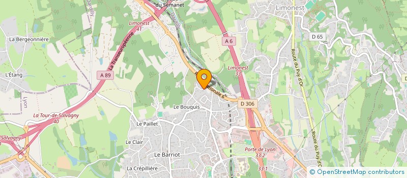 localisation de l'entreprise DRS ENGINEERING  SAINTE-FOY-LES-LYON