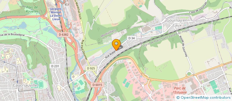 localisation de l'entreprise DRS EPOIS MELMAN WANSTOK à HARFLEUR