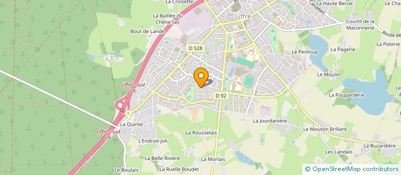 localisation de l'entreprise DRS GALLE PEAN  LIFFRE