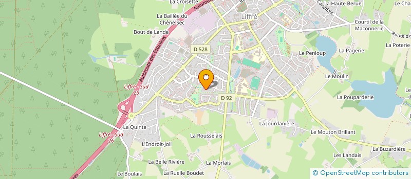 localisation de l'entreprise DRS GALLE PEAN à LIFFRE