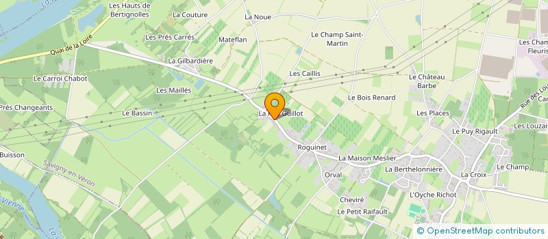 localisation de l'entreprise DRS GIACOMINO ET BRECHAT  SAVIGNY-EN-VERON