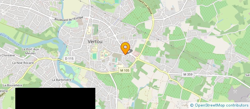 localisation de l'entreprise DRS GUILBAUD ET LE VERGE à VERTOU