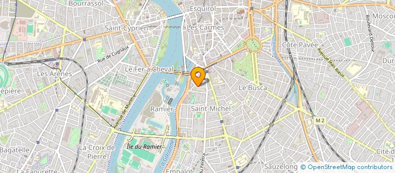 localisation de l'entreprise DRS IOUALALEN ET BELOSSI  TOULOUSE