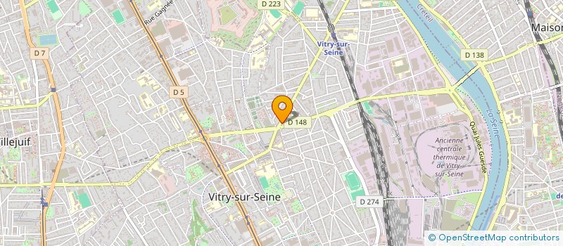 localisation de l'entreprise DRS OPHTALMOLOGISTES BOIZEAU ET SCHETZEL à VITRY-SUR-SEINE