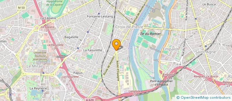 localisation de l'entreprise DRS SAUER-PILARD-ESCANDEL à TOULOUSE
