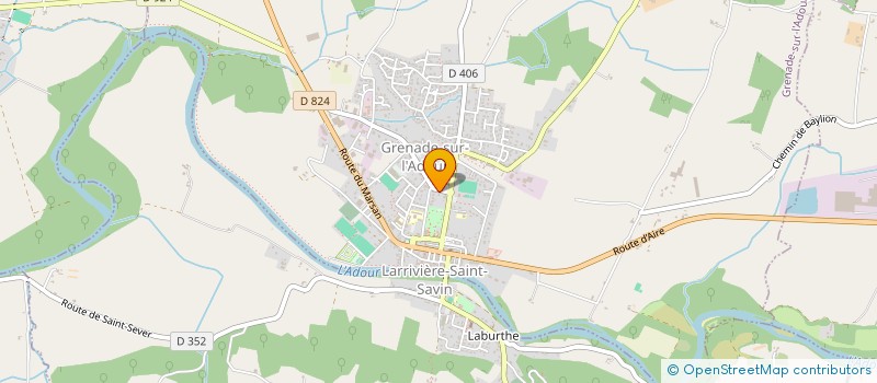 localisation de l'entreprise DRS VIVES GERARD ET DEPIS YVES à GRENADE-SUR-L'ADOUR