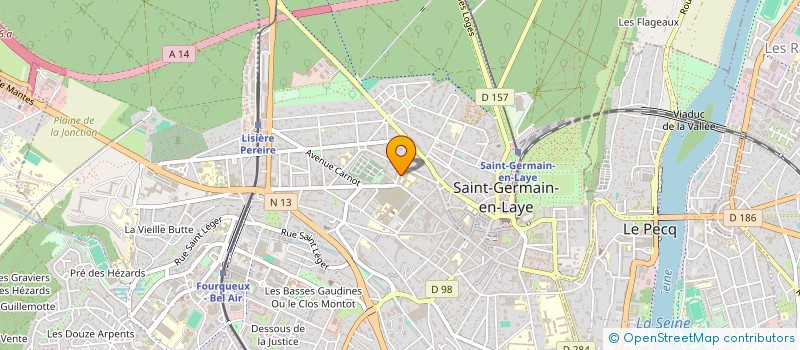 localisation de l'entreprise DRT  SAINT-GERMAIN-EN-LAYE