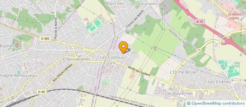 localisation de l'entreprise DRTJ  HERBLAY-SUR-SEINE