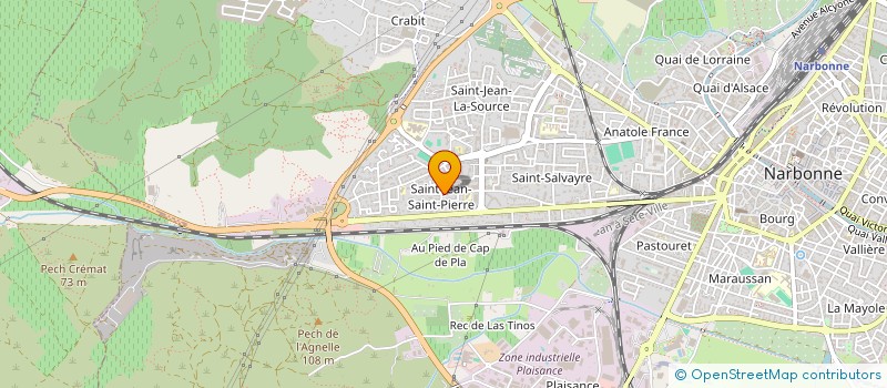 localisation de l'entreprise DRUARD-FERRER  NARBONNE