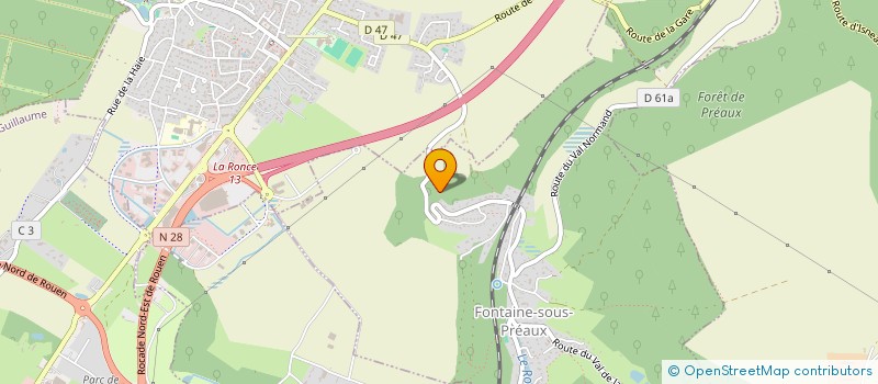 localisation de l'entreprise DRUEL INVESTISSEMENTS  HENOUVILLE