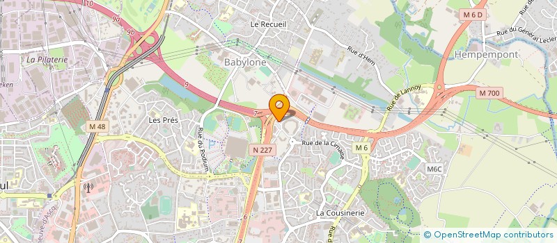 localisation de l'entreprise DRUFINANCES à VILLENEUVE-D'ASCQ