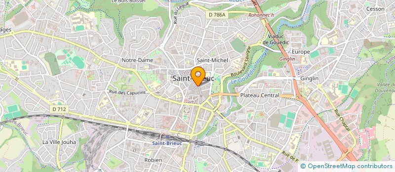 localisation de l'entreprise DRUG DISCOUNT à SAINT-BRIEUC