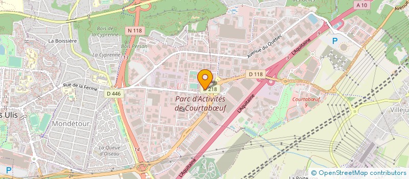 localisation de l'entreprise DRUGABILIS à VILLEJUST
