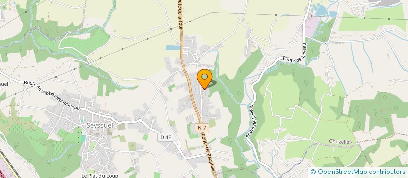 localisation de l'entreprise DRUGE  CHUZELLES