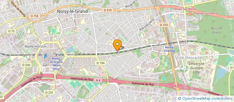 localisation de l'entreprise DRUGELEC à NOISY-LE-GRAND
