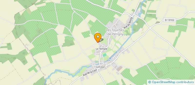 localisation de l'entreprise DRUGEON SEBASTIEN  LES TOUCHES-DE-PERIGNY