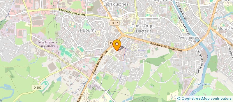 localisation de l'entreprise DRUGEOT AUDITION à LAVAL