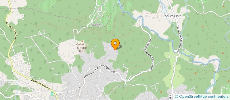 localisation de l'entreprise DRUGEZ  LORGUES