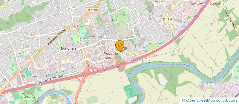 localisation de l'entreprise DRUGOPTIMAL SEED à MEYLAN