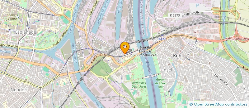 localisation de l'entreprise DRUGSTORE à STRASBOURG