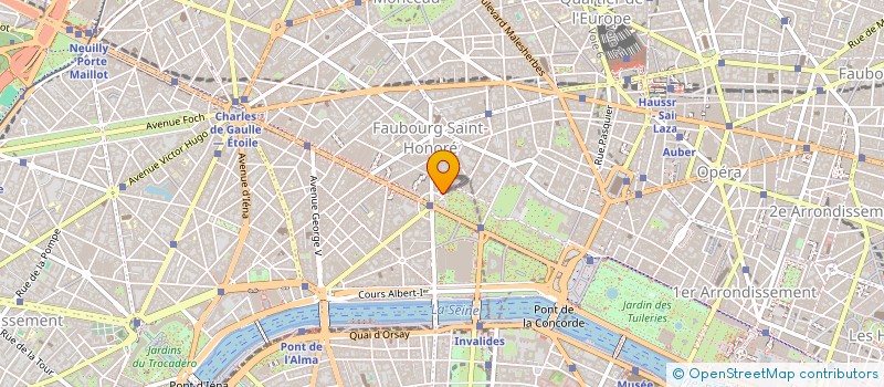 localisation de l'entreprise DRUGSTORE MATIGNON  PARIS