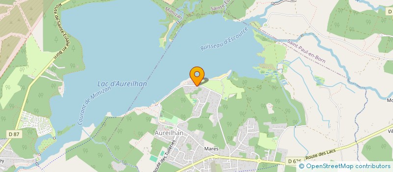 localisation de l'entreprise DRUGUET - CURNILLON  AUREILHAN