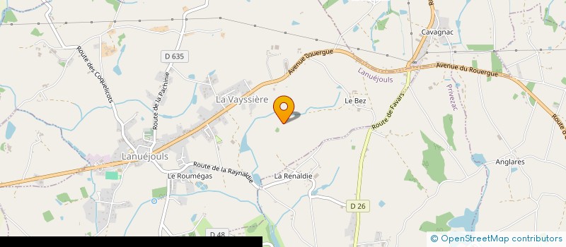 localisation de l'entreprise DRULHE,SON HISTOIRE SUR LES CHEMINS DES TEMPLIERS  DRULHE