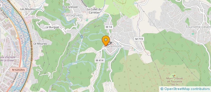 localisation de l'entreprise DRUM ANIS à ASPREMONT