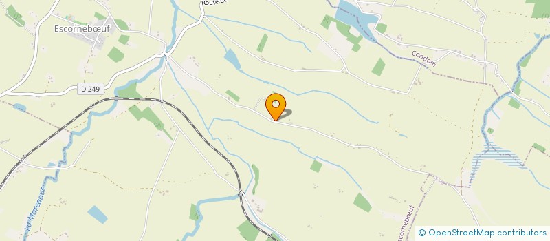 localisation de l'entreprise DRUM ARRANGE  ESCORNEBUF