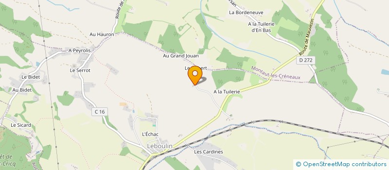 localisation de l'entreprise DRUMLIN  LEBOULIN