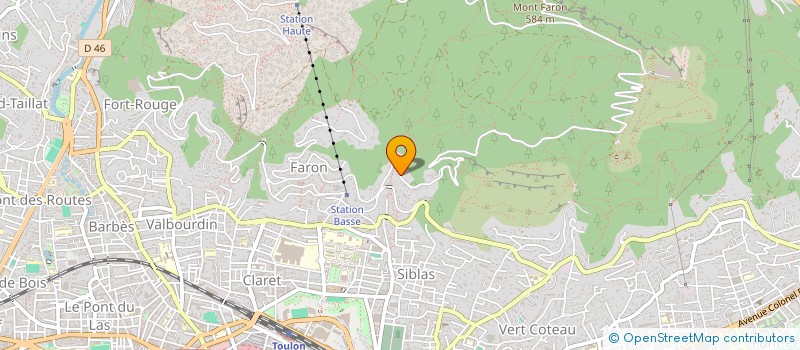 localisation de l'entreprise DRUMMIN'  TOULON